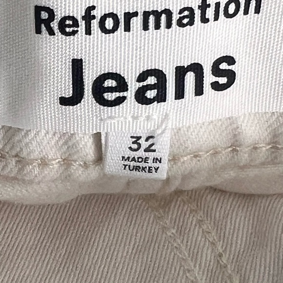 Reformation Wilder High Rise Relaxed Jean Shorts - Picture 8 of 9